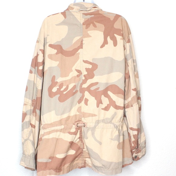 Free People Lead The Way Taupe Combo Camo … - Picture 2 of 7